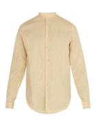 Matchesfashion.com Arj - The Mondrian Linen Shirt - Mens - Beige