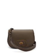 Matchesfashion.com Bottega Veneta - Bv Luna Leather Cross Body Bag - Womens - Grey