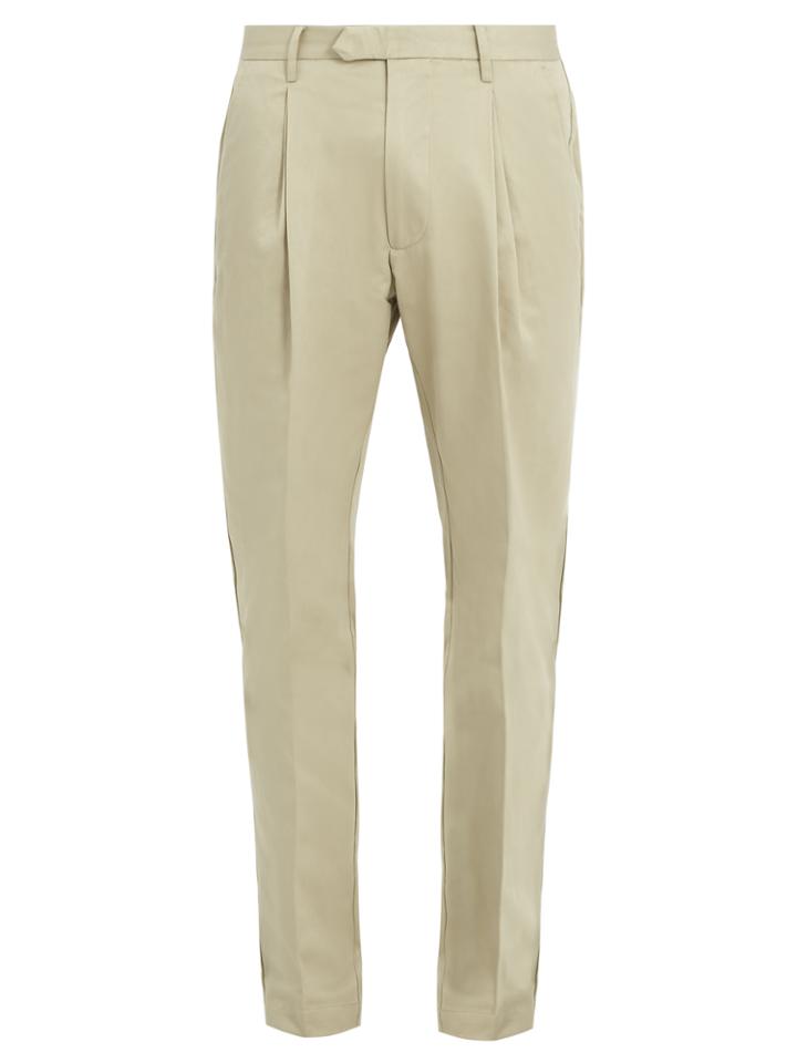 Saturdays Nyc Gordy Straight-leg Cotton Chino Trousers