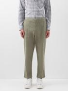 Officine Gnrale - Paolo Organic And Recycled Denim Trousers - Mens - Khaki