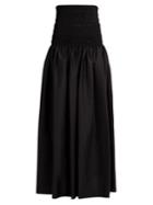 The Row Cial Cotton-blend Poplin Maxi Skirt