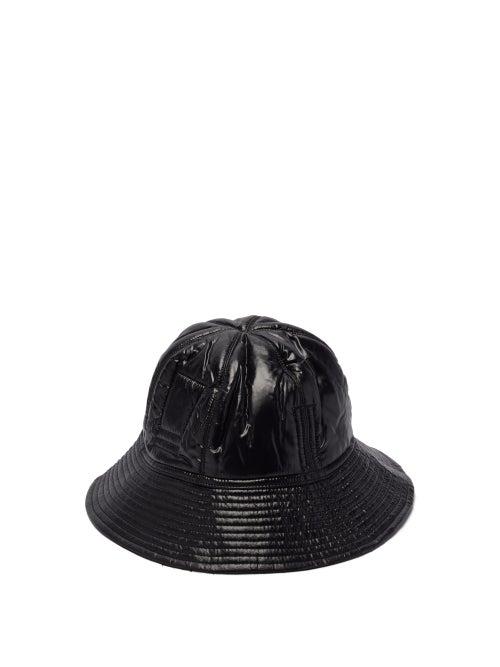 Matchesfashion.com Rick Owens - Gilligan Shell Bucket Hat - Mens - Black