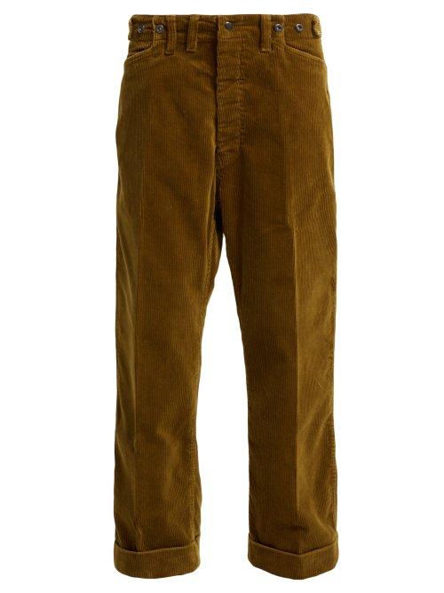 Matchesfashion.com Chimala - Cinched Waist Corduroy Trousers - Womens - Beige