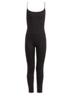 Matchesfashion.com Skin - The Romy Jersey Jumpsuit - Womens - Black