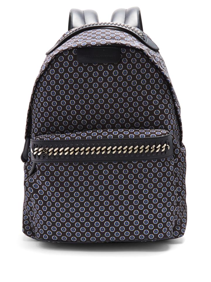 Stella Mccartney Falabella Go Tie-print Backpack