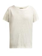 Matchesfashion.com Acne Studios - Eldora Linen T Shirt - Womens - White