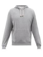 Brunello Cucinelli - Cotton-blend Hooded Sweatshirt - Mens - Grey