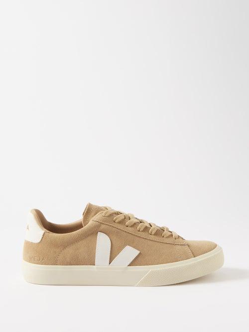 Veja - Campo Suede Trainers - Mens - Beige