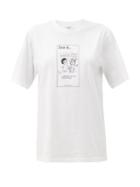Matchesfashion.com Vetements - Love Is? Avocado Toast Cotton-jersey T-shirt - Womens - White