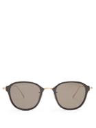 Eyevan 746 Round-frame Titanium And Acetate Sunglasses
