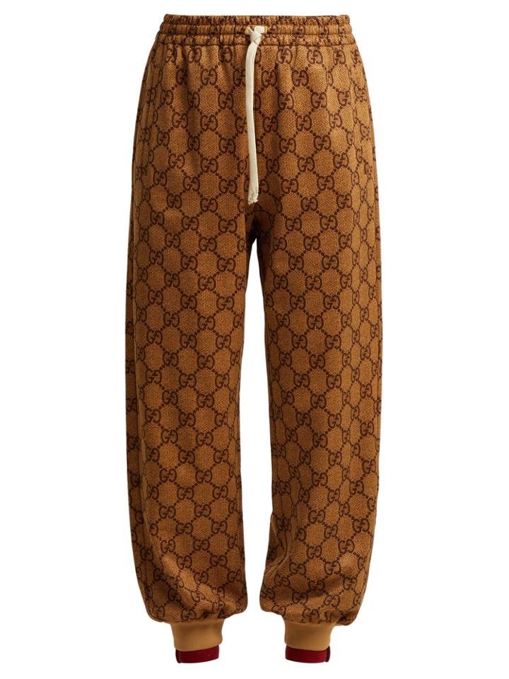 Gucci Gg-printed Jersey Track Pants