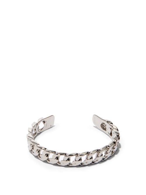 Mens Jewellery Givenchy - G Chain Bracelet - Mens - Silver