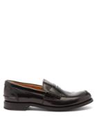 Church's - Pembrey Leather Loafers - Womens - Black