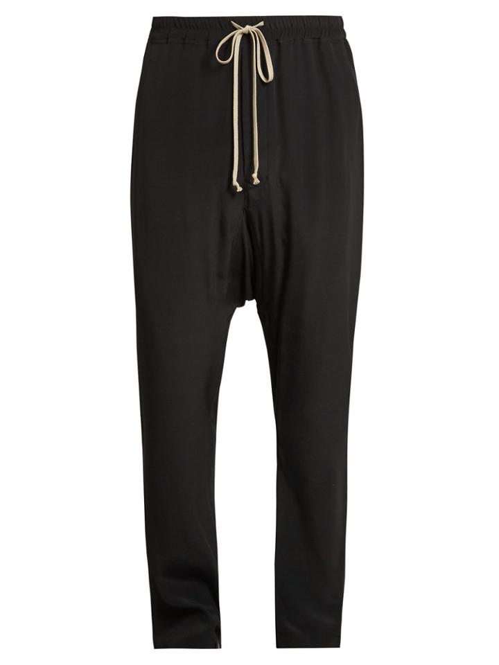 Rick Owens Slim-leg Cotton Trousers