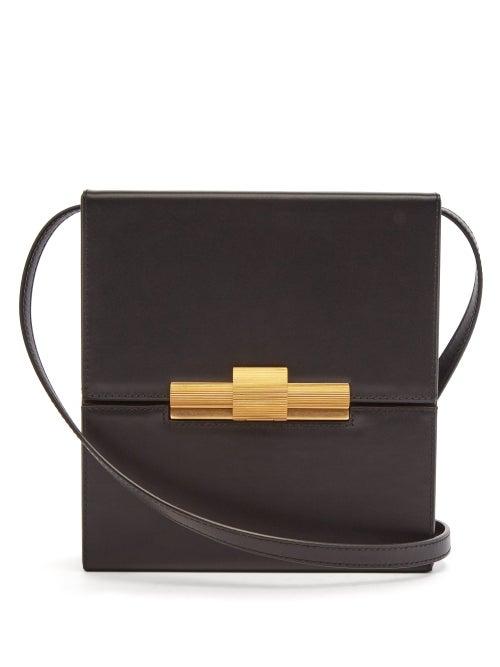 Matchesfashion.com Bottega Veneta - Daisey Leather Cross Body Bag - Womens - Black