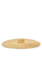 Matchesfashion.com Eliurpi - Le Grand Oversized Natural Straw Hat - Womens - Beige