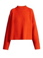 Matchesfashion.com Proenza Schouler - Ribbed Wool Blend Sweater - Womens - Orange