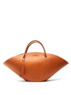 Matchesfashion.com Jil Sander - Sombrero Medium Leather Tote Bag - Womens - Tan