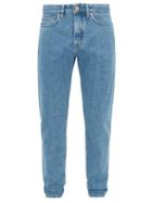 Matchesfashion.com King & Tuckfield - Aubrey Selvedge Denim Slim Leg Jeans - Mens - Blue