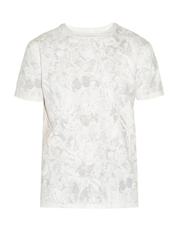 Valentino Butterfly-print T-shirt