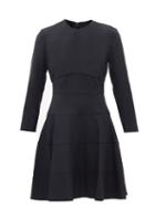 Duncan - Wendy Fitted-waist Dress - Womens - Navy