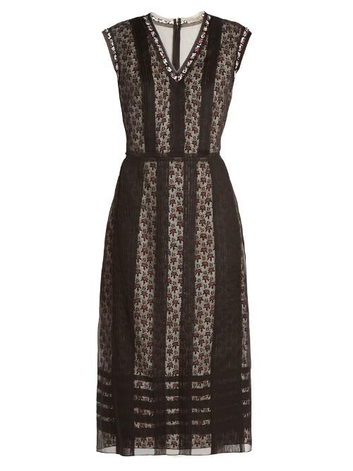 Bottega Veneta Layered Silk-organza Dress