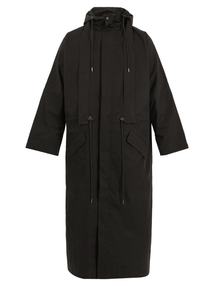 Craig Green Point-collar Cotton-blend Coat