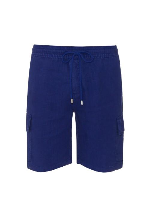 Vilebrequin Linen Cargo Shorts