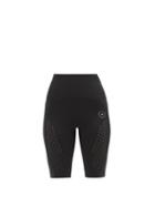 Adidas By Stella Mccartney - Truepurpose High-rise Primegreen Jersey Shorts - Womens - Black