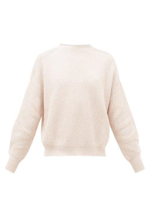 Matchesfashion.com Max Mara Leisure - Elisir Sweater - Womens - Light Pink