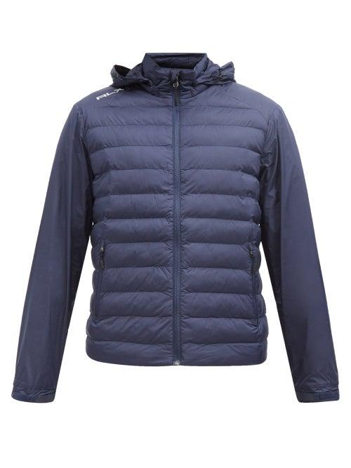 Polo Ralph Lauren - Rlx Hooded Padded-nylon Coat - Mens - Navy
