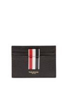 Matchesfashion.com Thom Browne - Pebbled Leather Cardholder - Mens - Black