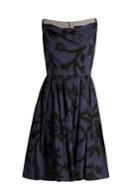 Vivienne Westwood Anglomania Twisted Monroe Printed Skater Dress