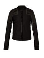 Matchesfashion.com Rick Owens - Loose Thread Cotton Jacket - Mens - Black