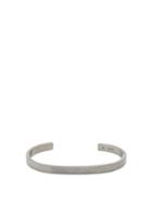 Matchesfashion.com All Blues - Rectangle Ruthenium Plated Cuff - Mens - Silver