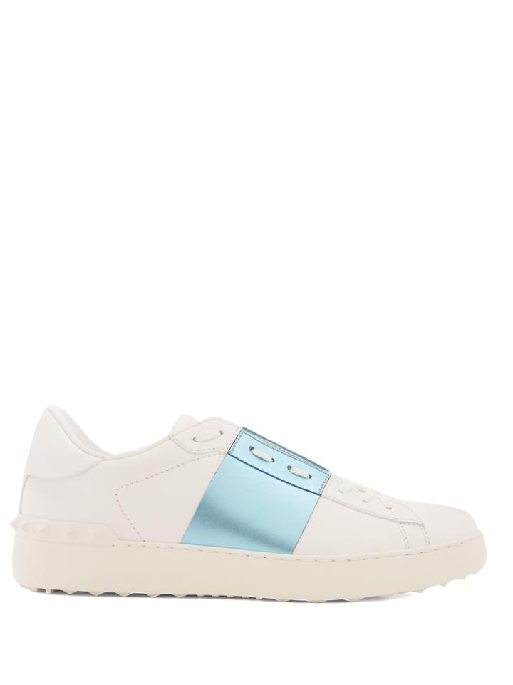 Valentino Colour-block Leather Low-top Trainers