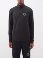 Sportalm - Quarter-zip Thermal Base-layer Top - Mens - Black