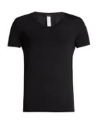 Matchesfashion.com Hanro - V Neck Micro Touch Jersey T Shirt - Mens - Black