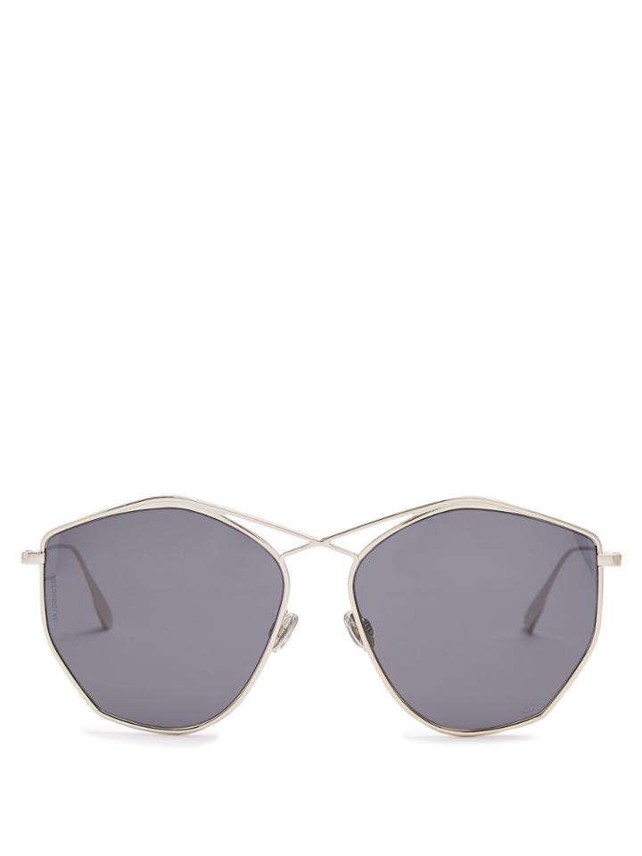 Diorstellaire4 Round-frame Sunglasses