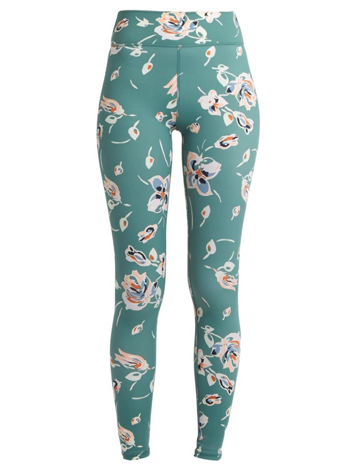 The Upside Deep Sea Floral-print Performance Leggings
