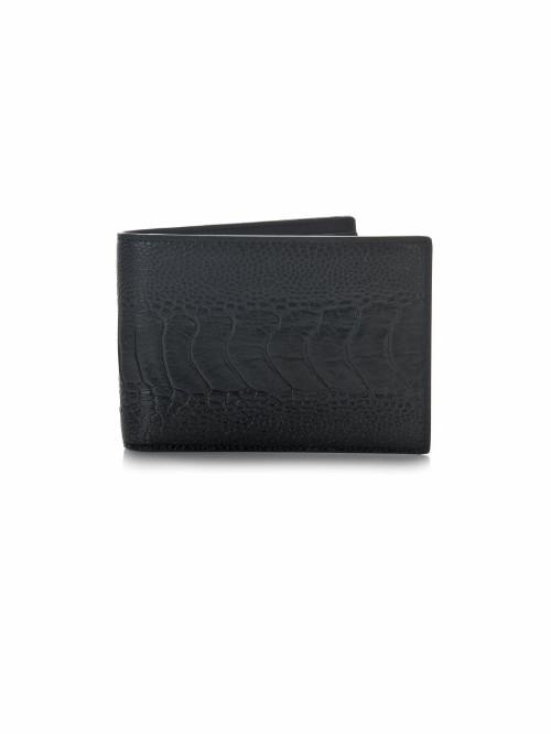 Saint Laurent Bi-fold Embossed-leather Wallet