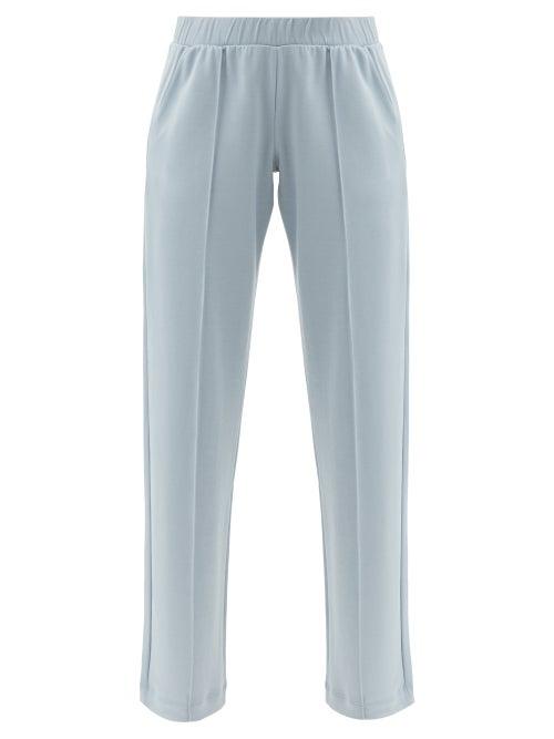 Ladies Lingerie Hanro - Pure Comfort Jersey Pyjama Trousers - Womens - Light Blue