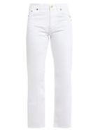 Matchesfashion.com Jacquemus - Le Jean Slim Cotton Jeans - Womens - White