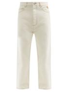 Matchesfashion.com Nanushka - Connor Organic-cotton Straight-leg Jeans - Mens - Cream
