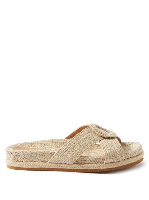 Castaer - Zuchi Braided-cord Espadrille Sandals - Womens - Beige