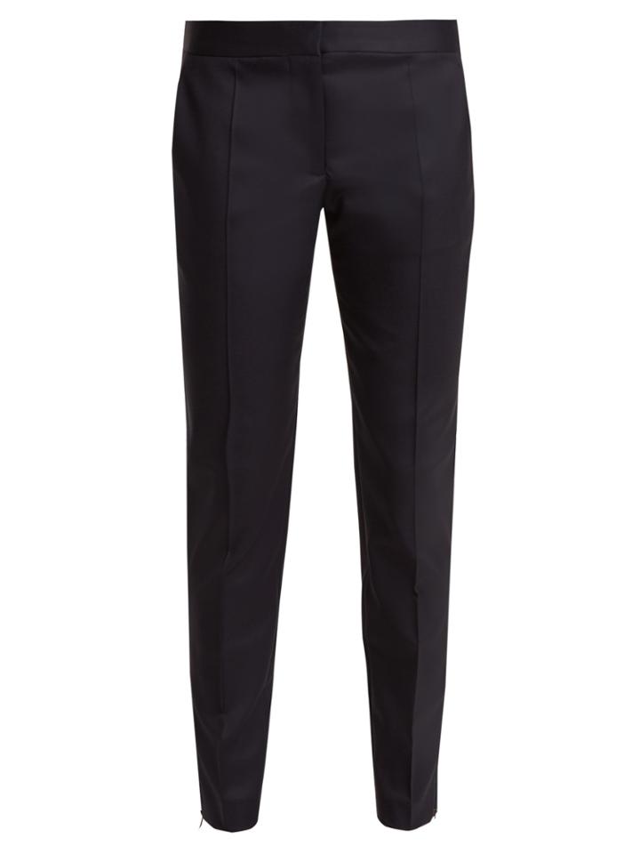 Stella Mccartney Vivian Slim-leg Wool Trousers