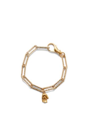 Alighieri - The Token Of Love Amulet 24kt Gold-plated Bracelet - Womens - Gold