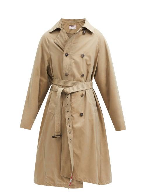 Matchesfashion.com Martine Rose - Murray Oversized Trench Coat - Mens - Beige