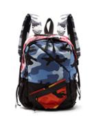 Matchesfashion.com Valentino - Camouflage Backpack - Mens - Multi