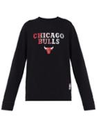 Matchesfashion.com Marcelo Burlon - Chicago Bulls Print Cotton Sweatshirt - Mens - Black Multi